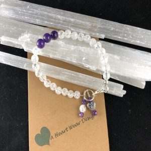 Purple Ice- Bracelet