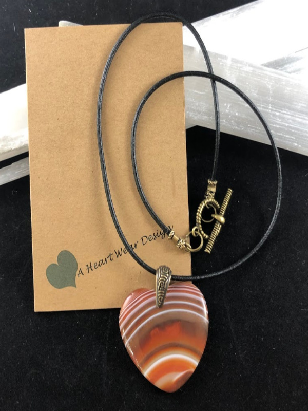 Earthy Zen Heart-Necklace - Image 3