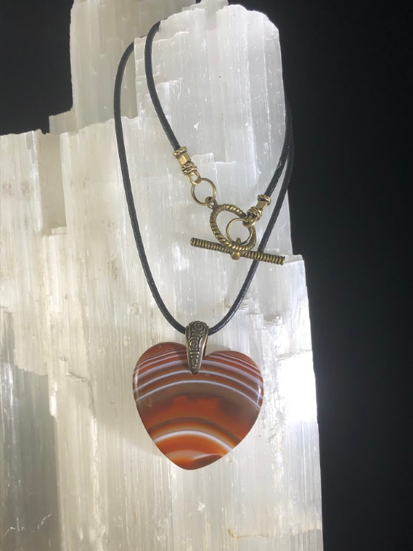 Earthy Zen Heart-Necklace - Image 4