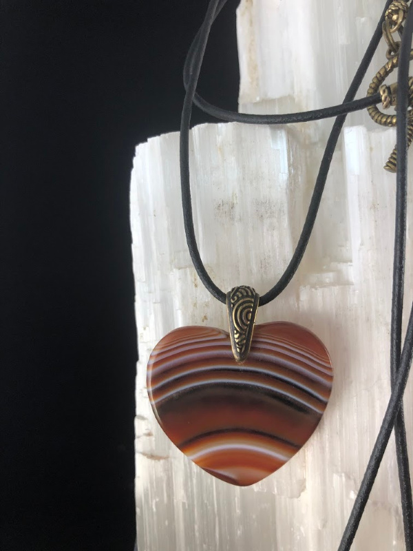 Earthy Zen Heart-Necklace - Image 2